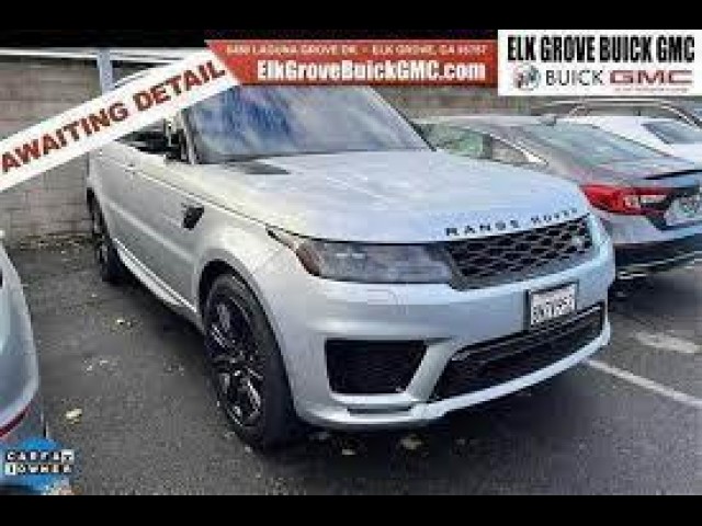 BUY LAND ROVER RANGE ROVER SPORT 2020 V8 SUPERCHARGED HSE DYNAMIC, Frontline Auctions LLC